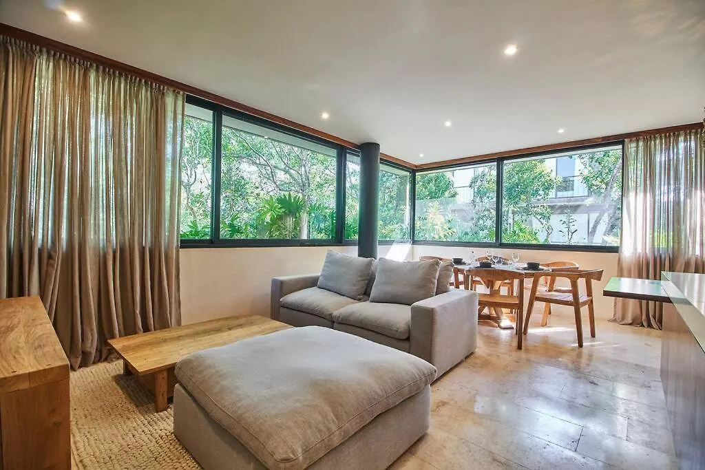 Nuuch Classy Ph W/ Private Pool/Rooftop, Aldea Zama Tulum Apartament