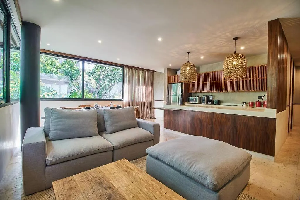Apartament Nuuch Classy Ph W/ Private Pool/Rooftop, Aldea Zama Tulum Meksyk